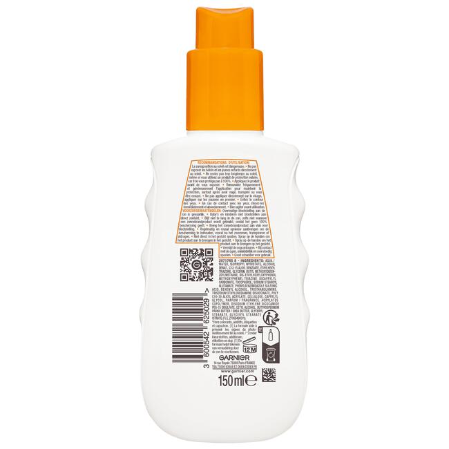 Garnier Ambre Solaire Hydra 24h Protect Hydraterende Milk spray SPF 30 150 ML