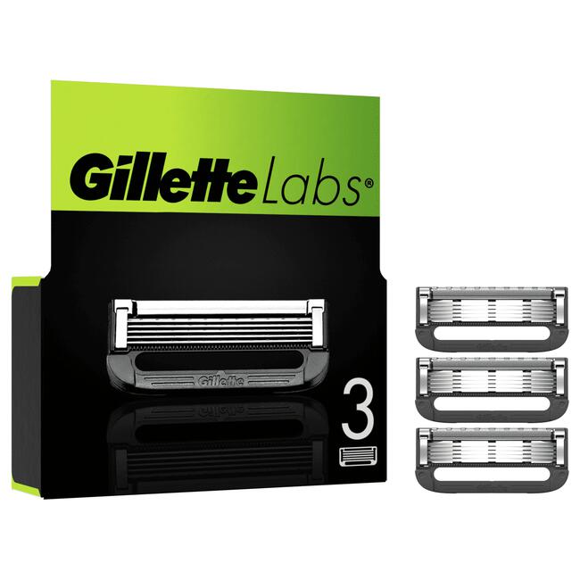 GilletteLabs Navulmesjes 3 Stuks