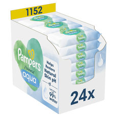 Pampers Harmonie Aqua Billendoekjes 24x48 Stuks