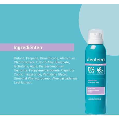 Deoleen Sensitive Anti-Transpirant Deodorant Spray 150 ML
