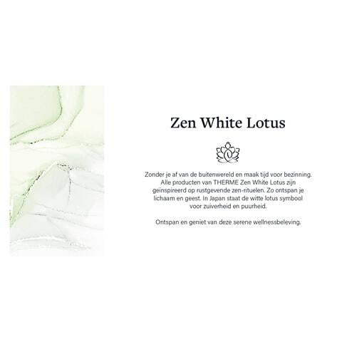 Therme Zen White Lotus eau de parfum 30 ML