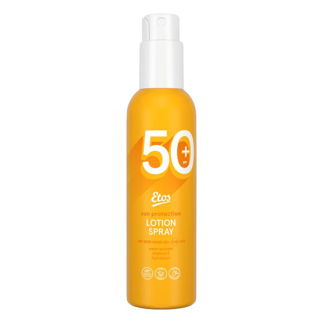 Etos Zonnebrand Lotion Spray SPF50+ 200 ML