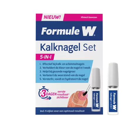 Formule W Kalknagel Set 5-In-1