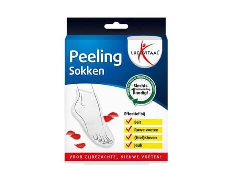 Lucovit peeling sokken