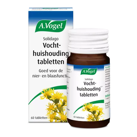 A.Vogel Solidago Goede Vochthuishouding Tabletten 60 stuks