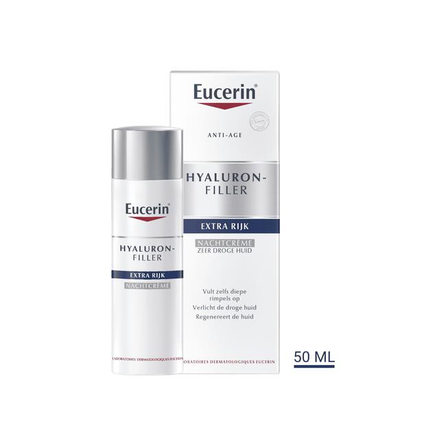 Eucerin Hyaluron-Filler Extra Rijk Nachtcrème 50 ML