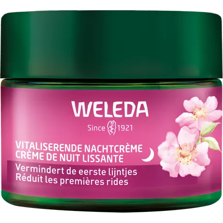 Weleda Wilde Rozen & Witte Thee Vitaliserende Nachtcrème 40 ML
