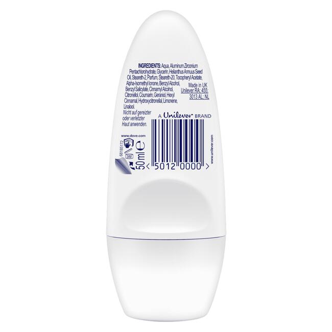 Dove Invisible Dry Anti-Transpirant Deodorant Roller 50 ML