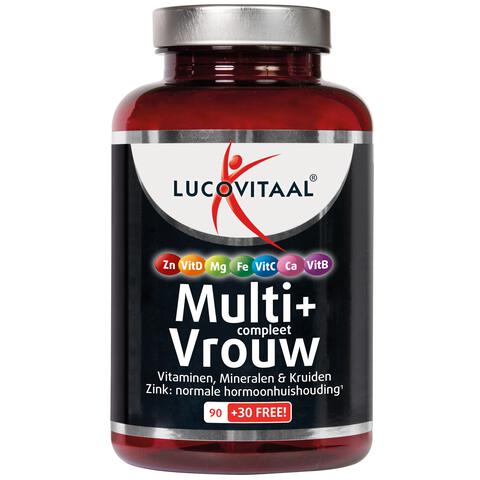 Lucovitaal Multi+ Compleet Vrouw Tabletten 120 stuks
