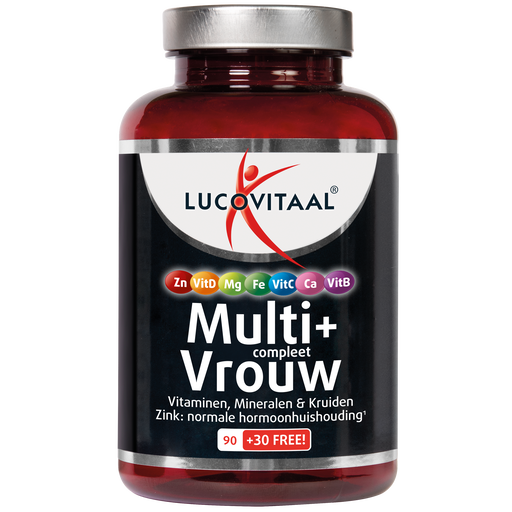 Lucovitaal Multi+ Compleet Vrouw Tabletten 120 stuks