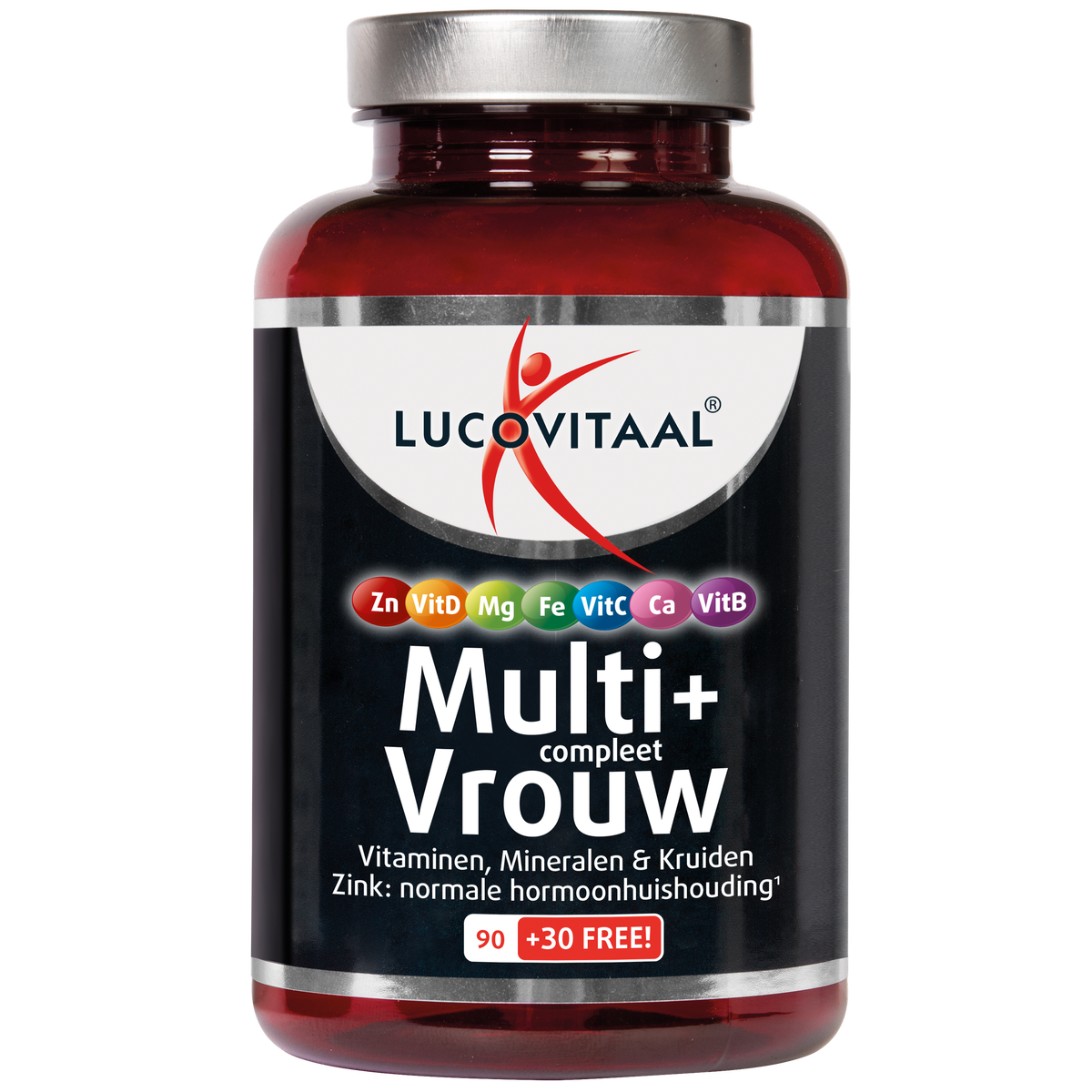 Lucovitaal Multi+ Compleet Vrouw Tabletten 120 — 120 stuks