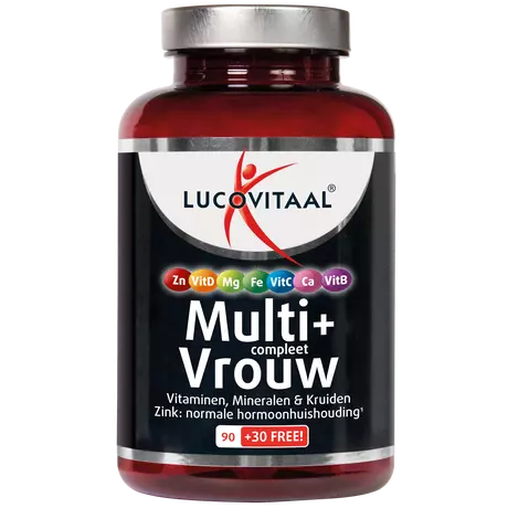 Lucovitaal Multi+ Compleet Vrouw Tabletten 120 stuks
