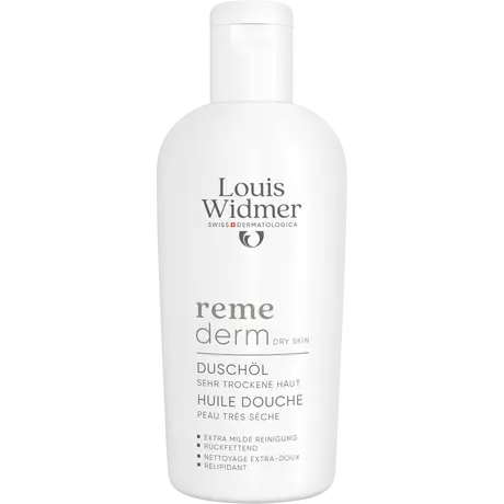 Louis Widmer Remederm Doucheolie Licht Geparfumeerd 200 ML