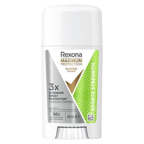 Rexona Deo Ap Cream Max Pro Sport Strength Stick 60 Gram
