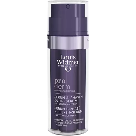 Louis Widmer Proderm Tweefasig Olie-in-Serum Zonder Parfum 35 ML