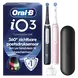Oral-B iO 3 Zwart & Roze Duo Elektrische Tandenborstels