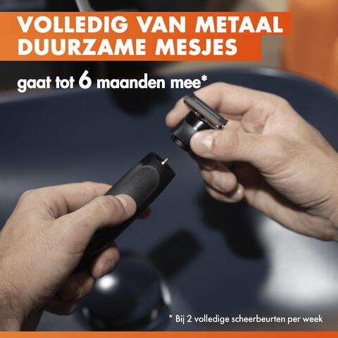 Gillette Fusion One Hybrid Trimmer & Scheerapparaat