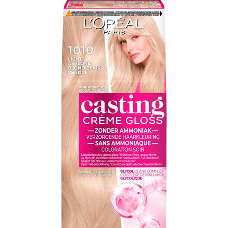 L'Oréal Paris Casting Crème Gloss Haarverf 1010 White Chocolate Extra Licht Asblond