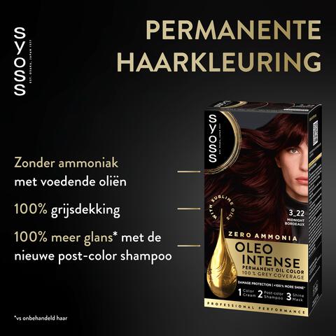 Syoss Oleo Haarkleur 3-33 Rich Plum