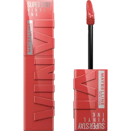 Maybelline New York SuperStay Vinyl Ink Lipstick 15 Peachy