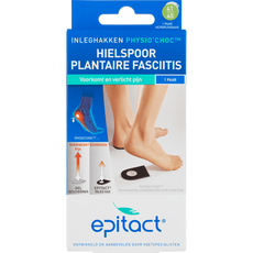 Epitact Hielspoor Inleghakken met Physio'Choc Maat41-45