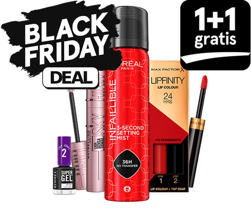 Heel veel make-up en nagellak