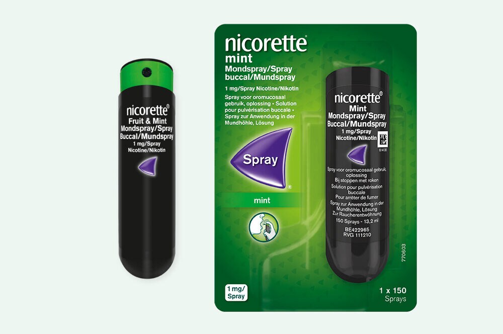 Nicorette mondspray