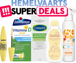 Hemelvaarts superdeals!