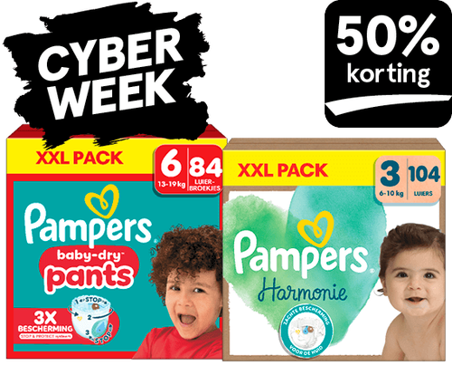 Pampers XXL-packs
