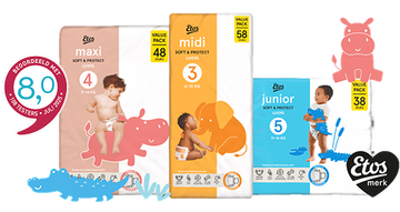 Etos eigen merk luiers