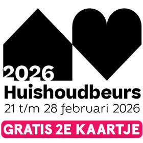 Gratis 2e kaartje: Huishoudbeurs