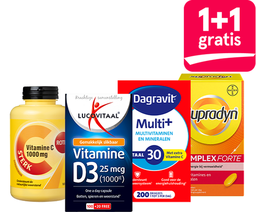 Heel veel vitamines