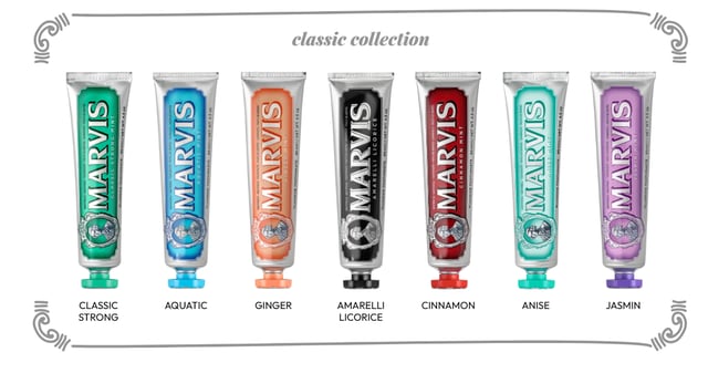 Marvis tandpasta