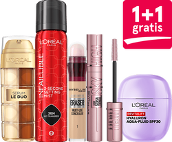 L'Oréal Paris en Maybelline
