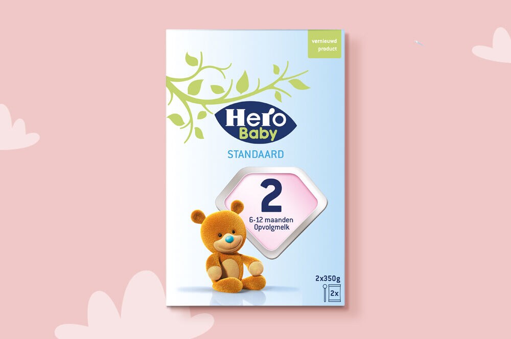 Hero baby standaard opvolgmelk 2