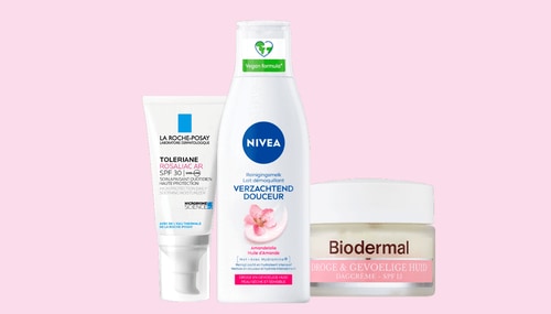 Producten voor een gevoelige huid