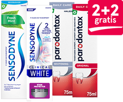 Parodontax en Sensodyne