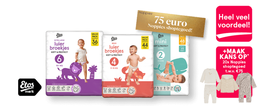 Maak kans op shoptegoed bij Noppies!