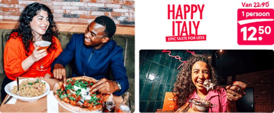 Happy Italy voucher