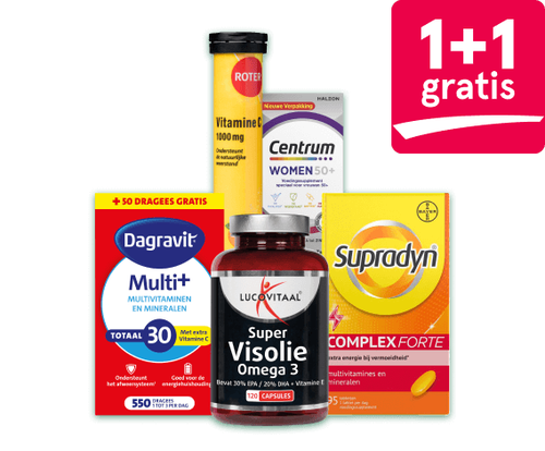 Heel veel vitamines