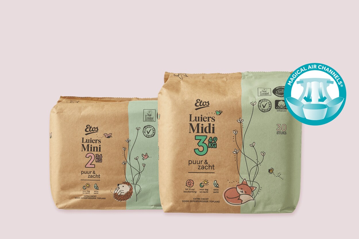 De Etos Puur Zacht Luier Extra Zacht En Betaalbaar Etos