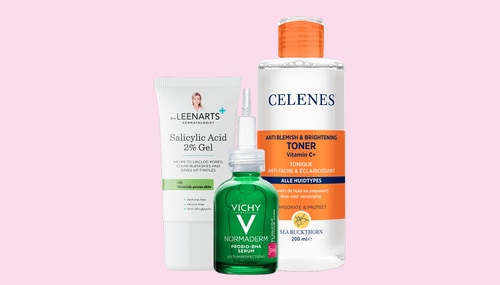 Producten voor een vette huid