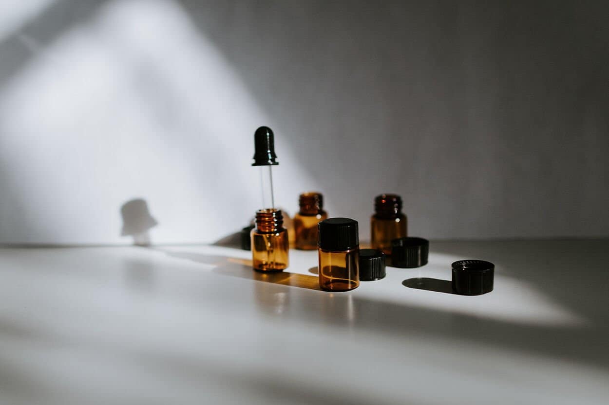 Verzorgingsproducten voor een droge huid.