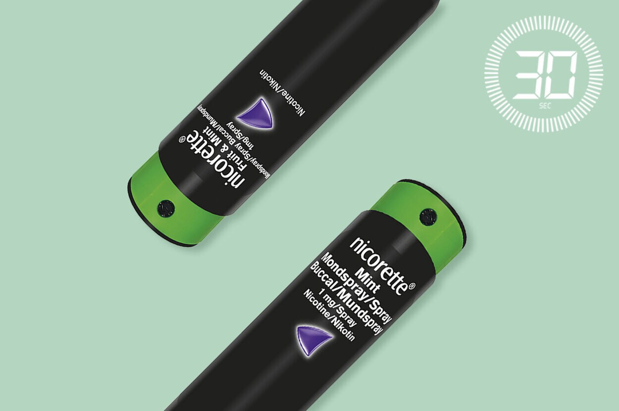 Nicorette mondspray