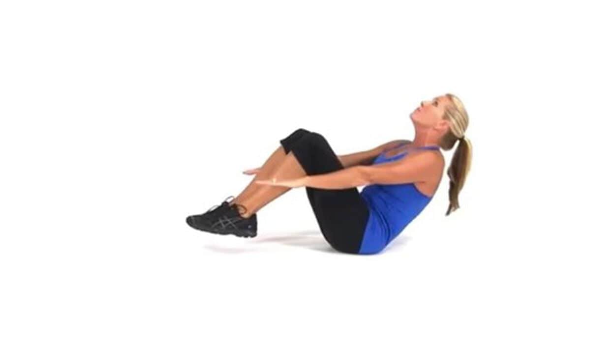 De static V-sit 