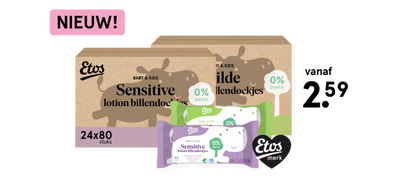 Etos plasticvrije babydoekjes