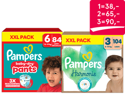 Pampers XXL-packs