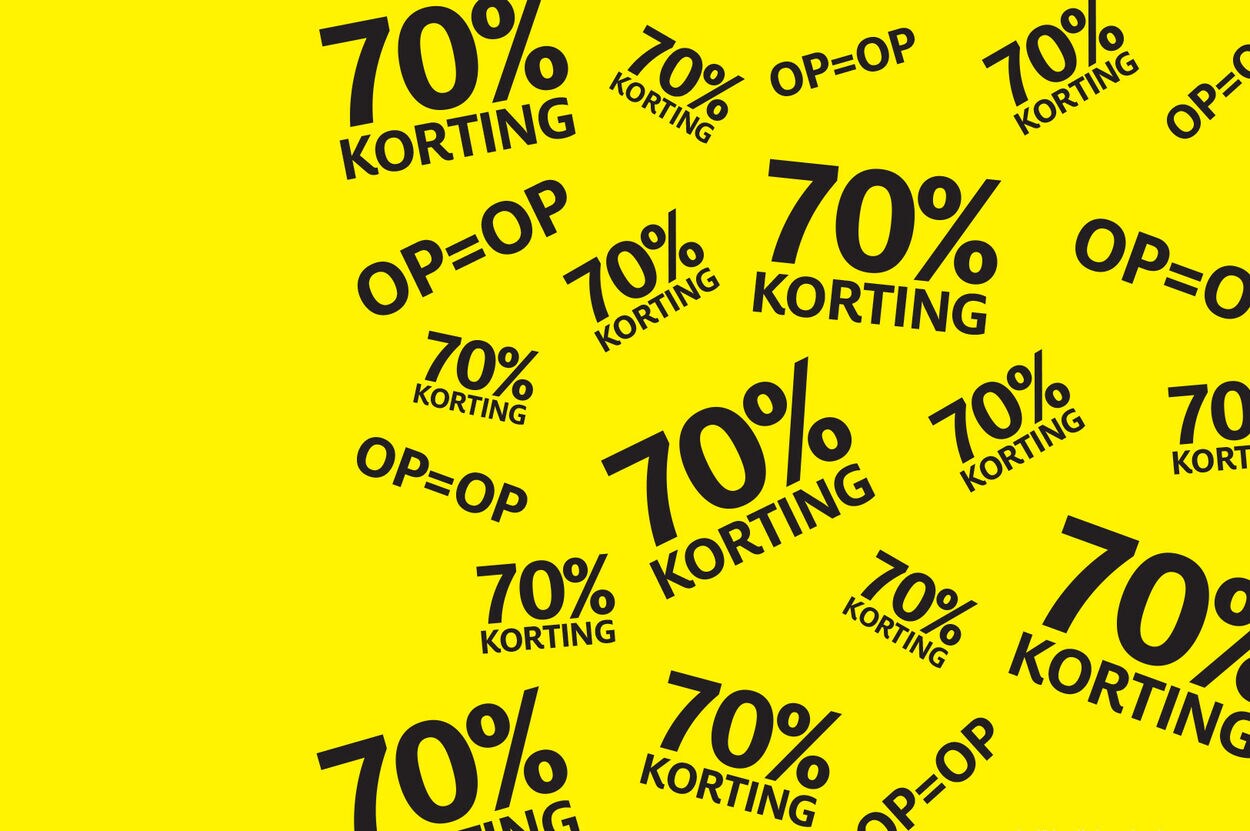 uitverkoop bij etos