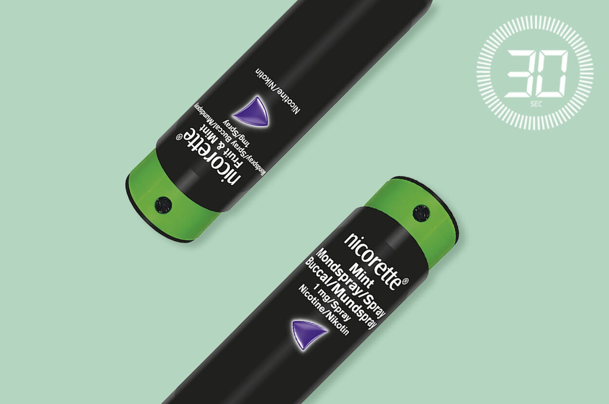 Nicorette mondspray