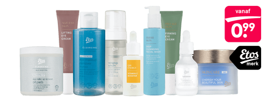 Etos eigen merk gezichtsverzorging